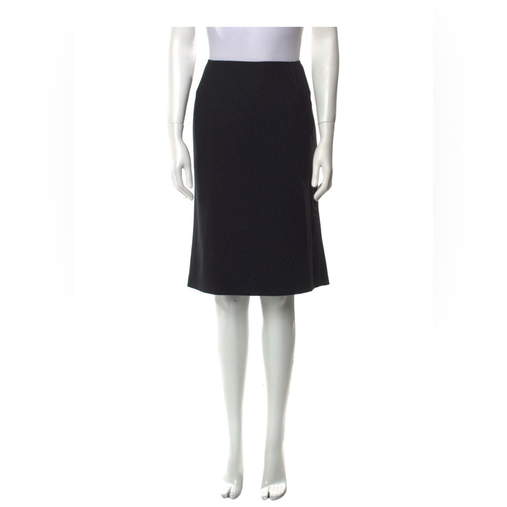 Valentino Wool Knee-Length Skirt Sz L - US 10/Italy 46